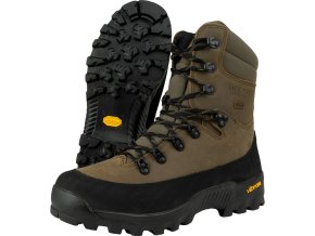 Boty vysoké HUNTERS šněrovací HNĚDÉ