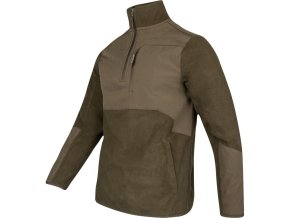 Mikina RANNOCK FLEECE PULLOVER ZELENÁ