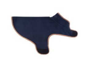 Vesta pro psa FLEECE TMAVĚ MODRÁ