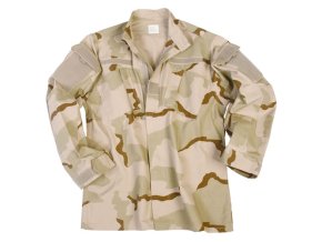 Blůza US typ ACU rip-stop polní 3-COL DESERT