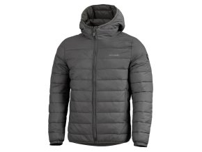 Bunda s kapucí AURORA 2.0 PUFFER HOODED CINDER GREY