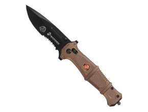 Nůž zavírací RAPID USMC kombinované ostří TAN