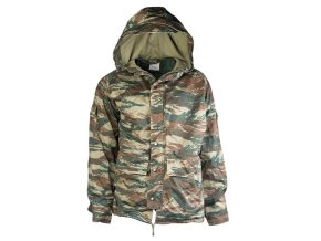 Bunda s vložkou mod I řecká LIZARD CAMO použitá
