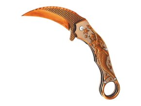 Nůž zavírací MERMAID karambit ROSE GOLD