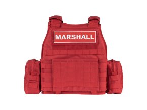 Vesta taktická Marshall ČERVENÁ