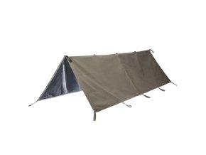 Plachta bivakovací 155 x 275 cm BW SpezKr IRR RAL 7013 zelená