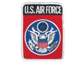 Nášivka příslušnosti US textil AIR FORCE EAGLE