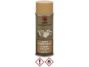 Barva ARMY ve spreji 400ml COYOTE MATT