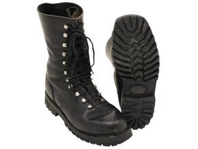 Boty rakouské BH OLD vysoké kožené použité