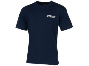 Triko SECURITY krátký rukáv MODRÉ