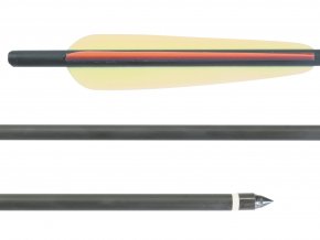 Šíp duralový 16" HalfMoon černý 1ks