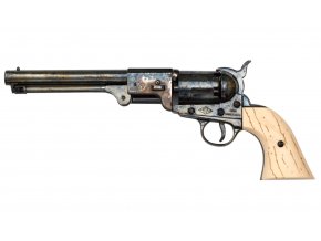 Replika revolver Confederate, kost, USA 1860