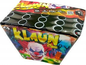 Pyrotechnika Kompakt 25ran / 30mm Klaun šikmý