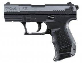Airsoft Pištoľ Walther P22 čierna ASG