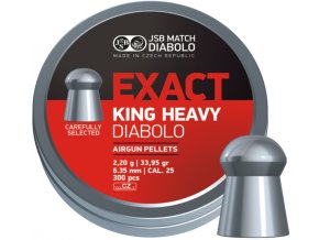 Diabolo JSB Exact King Heavy 300ks cal.6,35mm