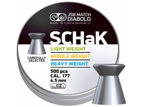 Diabolo JSB SCHaK 500ks cal.4,5mm