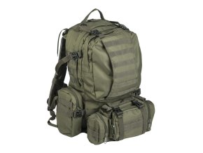 Batoh DEFENSE MODULAR s ľadvinou Zelený