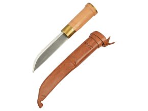 Nůž FINSKÝ malý 24 cm s koženým pouzdrem