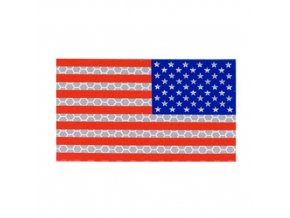 Nášivka IFF IR vlajka USA VELCRO reverzní BAREVNÁ