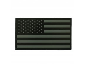 Nášivka IFF IR vlajka USA VELCRO ZELENÁ