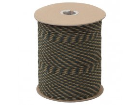 Šňůra PARACORD nylon 550LB na cívce 300m 4mm WOODLAND