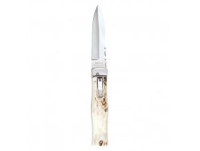 Nůž vyhazovací WILDCAT RWL 34 OCEL střenka JELENÍ PAROH