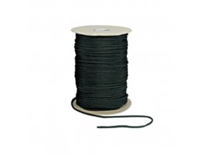 Šňůra PARACORD nylon 550LB na cívce 180m 4mm ČERNÁ