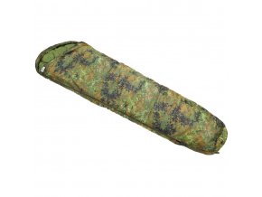 Spacák mumie dvouvrstvý maskáčový FLECKTARN