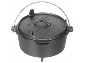 Hrnec DUTCH OVEN litinový 3,8 l ČERNÝ