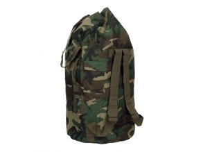 Pytel lodní US typ s popruhy 80l NYLON WOODLAND