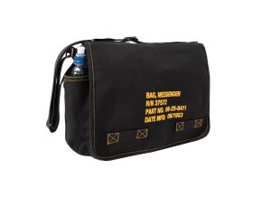 Taška přes rameno CLASSIC MESSENGER ČERNÁ
