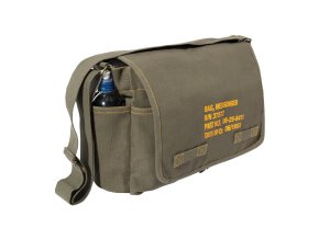 Taška přes rameno CLASSIC MESSENGER ZELENÁ