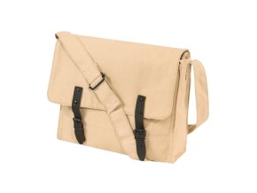 Taška přes rameno plátěná KHAKI