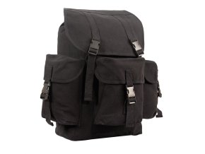 Batoh canvas OUTFITTER ČERNÝ