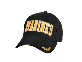 Čepice DELUXE MARINES baseball ČERNÁ