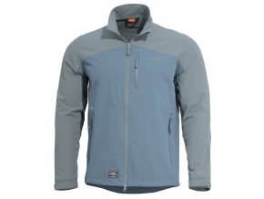 Bunda ELITE LIGHT softshell ŠEDO/MODRÁ