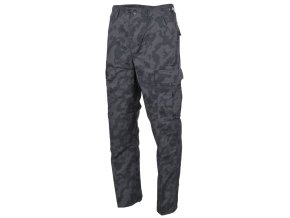 Kalhoty US střih BDU rip-stop NIGHTCAMO (velikost 3XL)