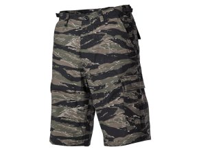 Kraťasy US střih BDU rip-stop TIGER STRIPE CAMO (velikost L)