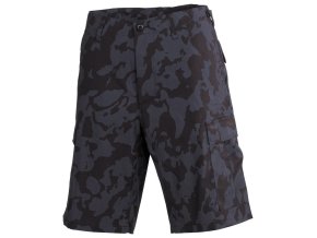 Kraťasy US střih BDU rip-stop NIGHTCAMO (velikost L)