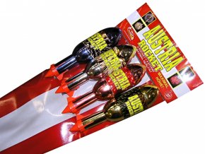 Pyrotechnika Rakety Austria Rocket set 4ks, 135cm - POUZE OSOBNÍ ODBĚR