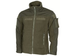 Bunda taktická fleece COMBAT ZELENÁ (velikost 3XL)