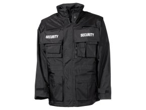 Bunda SECURITY nepromokavá ČERNÁ (velikost 3XL)