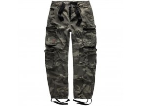 Kalhoty AIRBORNE VINTAGE BLACK CAMO