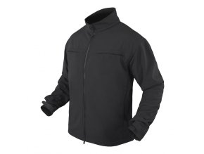 Bunda COVERT softshell ČERNÁ vel.3XL