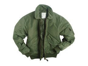 Bunda pilotní CWU BASIC ZELENÁ (velikost 3XL)