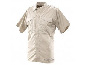 Košile 24-7 UNIFORM krátký rukáv rip-stop KHAKI vel.3XL