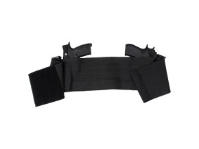 Pouzdro na zbraně elastické okolo pasu ČERNÉ (velikost L-XL)