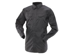 Košile 24-7 FIELD dlouhý rukáv rip-stop ČERNÁ (velikost 3XL-L)