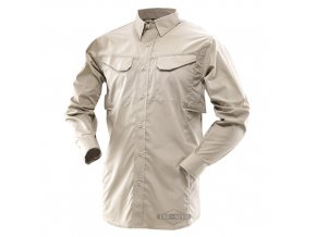 Košile 24-7 FIELD dlouhý rukáv rip-stop KHAKI vel.3XL-L