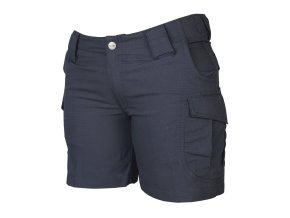 Kraťasy dámské 24-7 ASCENT micro rip-stop MODRÉ (velikost 14)